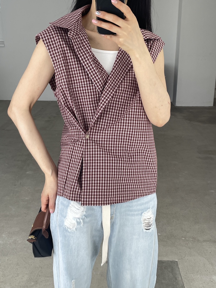 EDITION-P韓國東大門直郵女裝新品職業時尚人氣休閑馬甲EDITION/CHAHEE馬甲