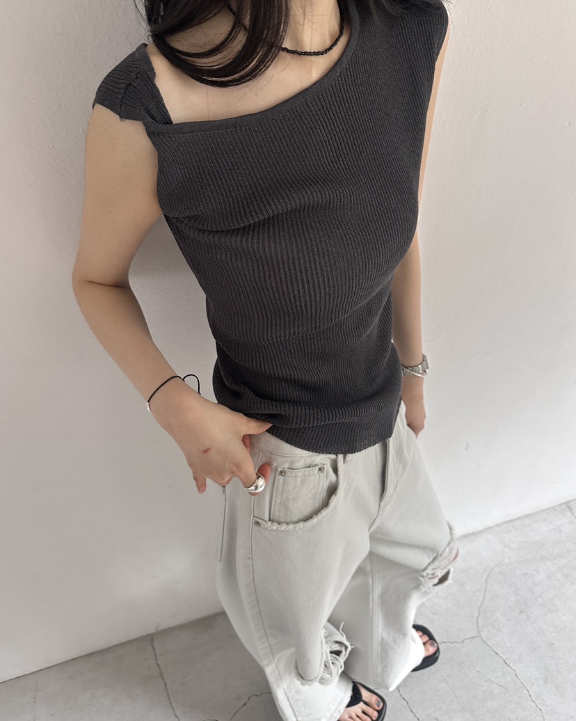 HOWDY/FACT THE NERD韓國直郵實拍女裝新款時尚吊帶背心HOWDY/FACT THE NERD吊帶/背心