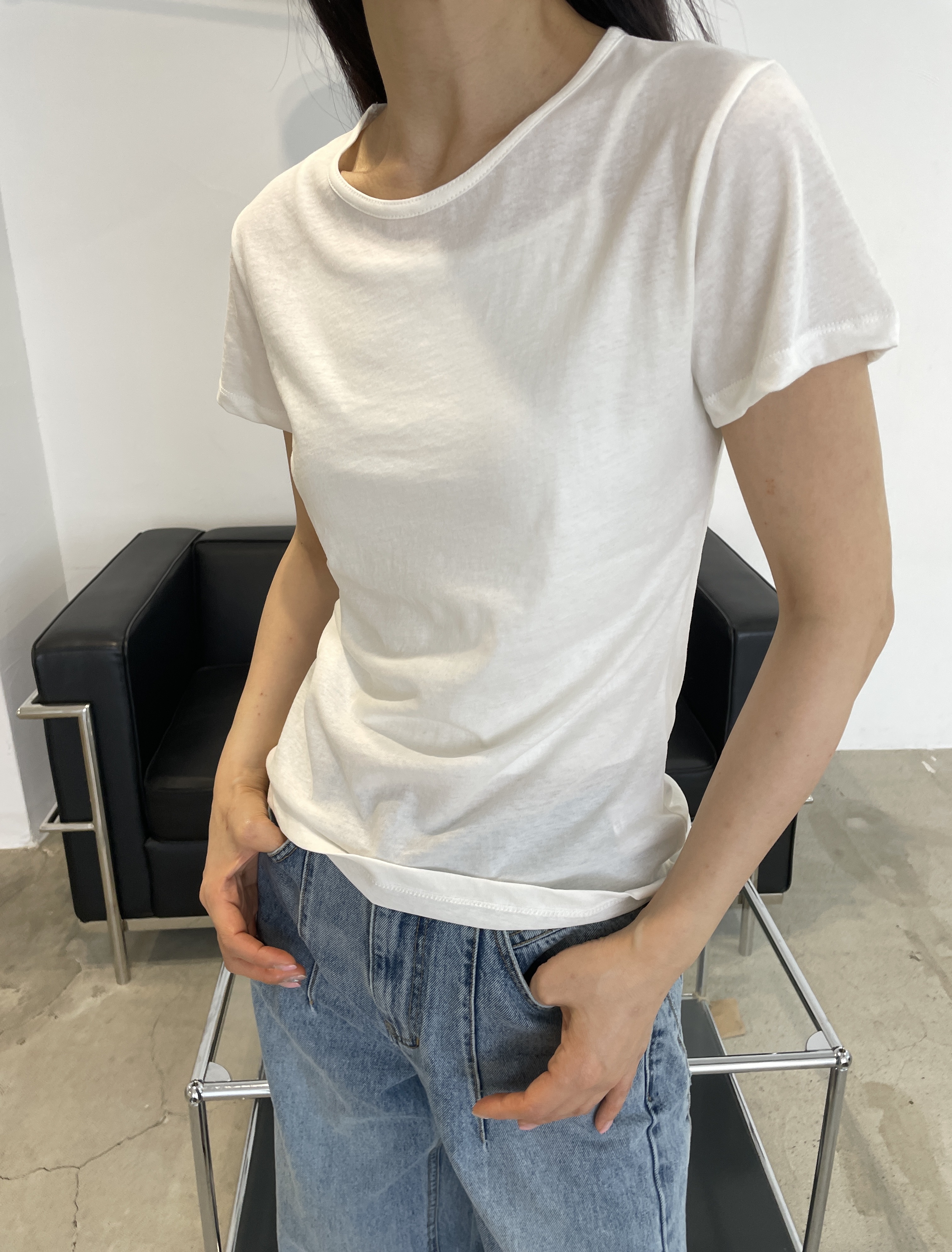 EDITION-P韓國代購女裝新款26春夏人氣熱賣推薦休閑時尚T恤EDITION/CHAHEET恤