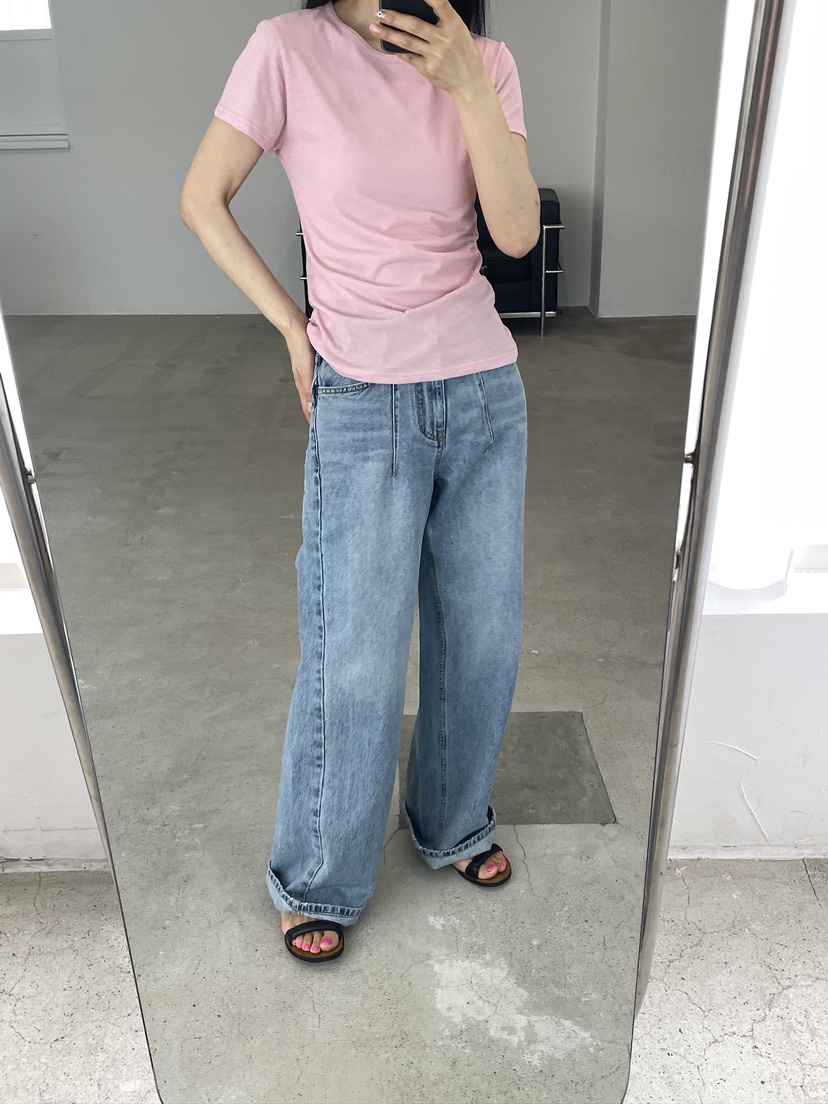 EDITION-P韓國代購女裝新款26春夏人氣熱賣推薦休閑時尚T恤EDITION/CHAHEET恤