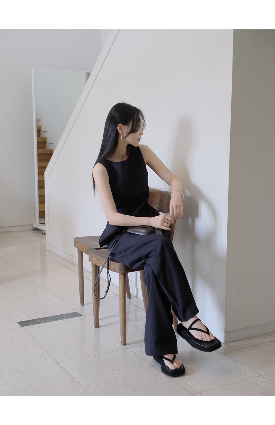 FRILL-T/DADA韓國直郵實拍女裝新款26夏季職業套裝套裝FRILL-T/DADA套裝