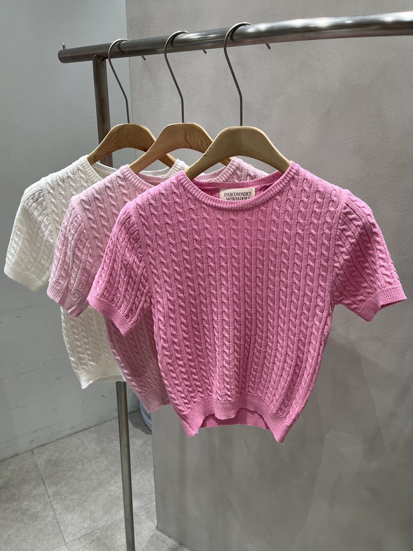 EVERCOMMERCE METICULOUSLY DESIGNED韓國直郵女士新品休閑針織衫EVERCOMMERCE METICULOUSLY DESIGNED針織衫