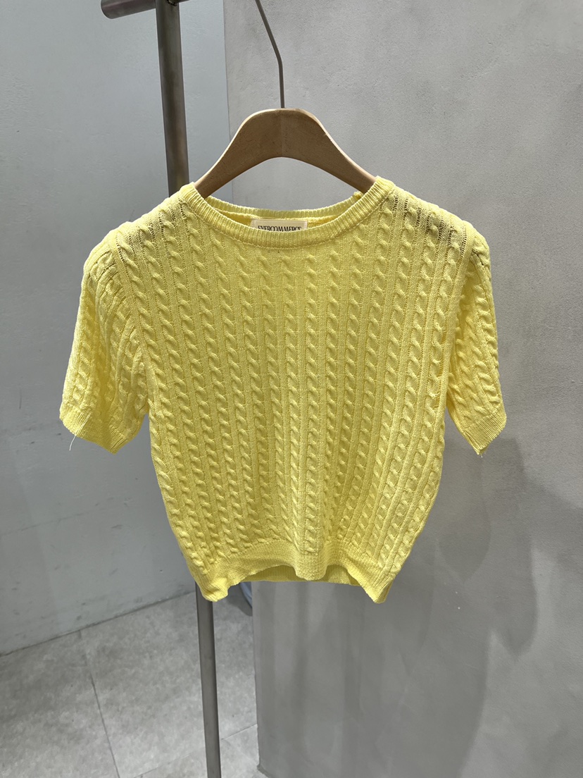EVERCOMMERCE METICULOUSLY DESIGNED韓國直郵女士新品休閑針織衫EVERCOMMERCE METICULOUSLY DESIGNED針織衫圖色4