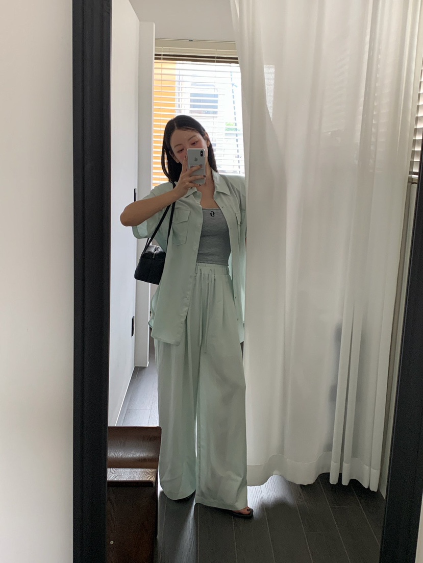 REVE CITE-L東大門實拍韓國女裝新品26夏季26春夏休閑褲REVE CITE-L休閑褲