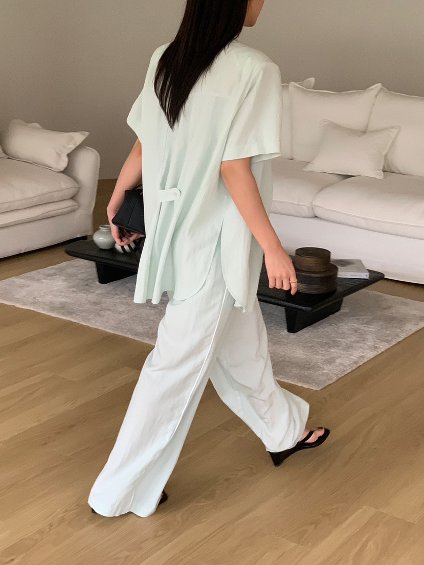 REVE CITE-L東大門實拍韓國女裝新品26夏季26春夏休閑褲REVE CITE-L休閑褲