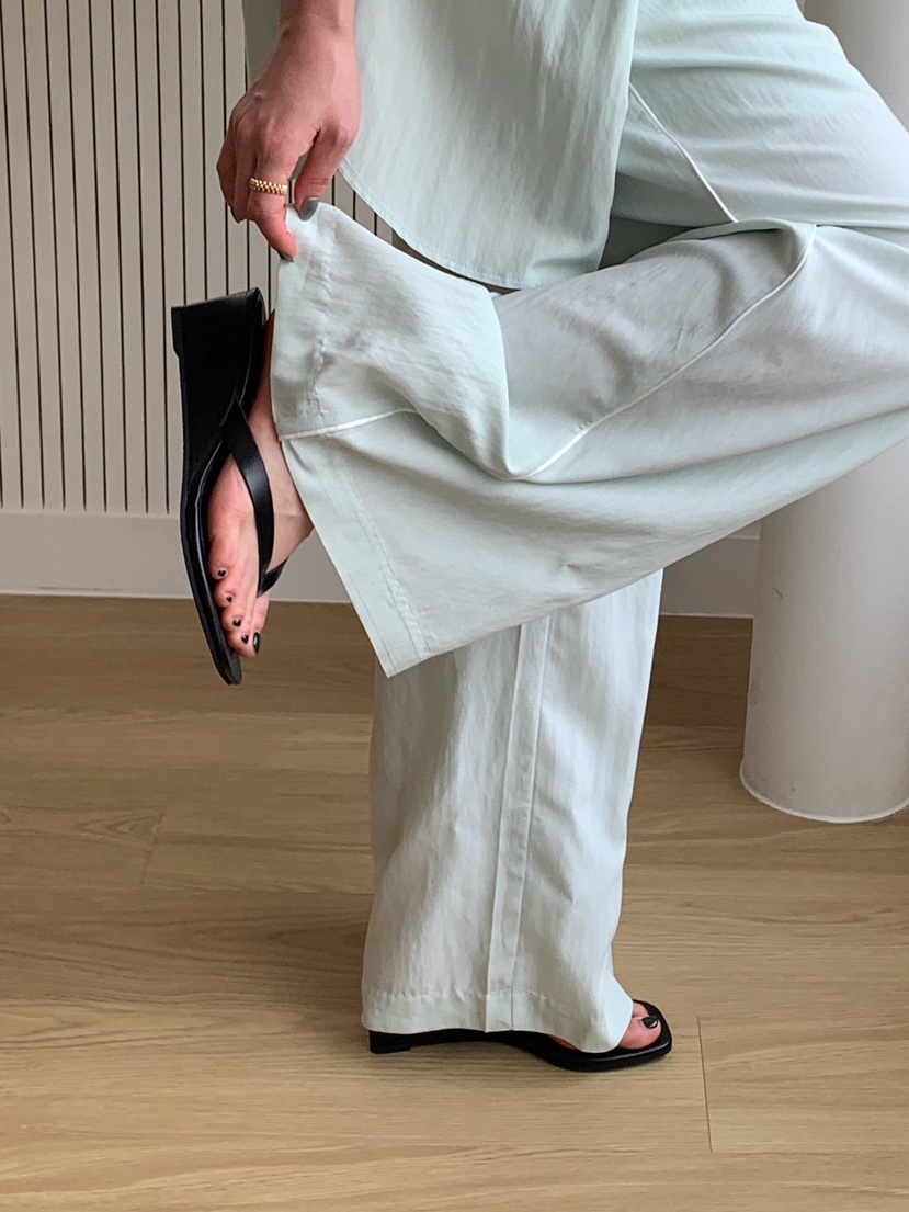 REVE CITE-L東大門實拍韓國女裝新品26夏季26春夏休閑褲REVE CITE-L休閑褲
