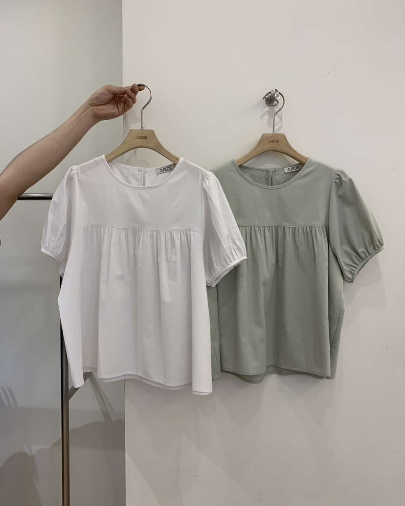 JUEDE韓國代購女士新款推薦襯衫蕾絲衫JUEDE襯衫/蕾絲衫