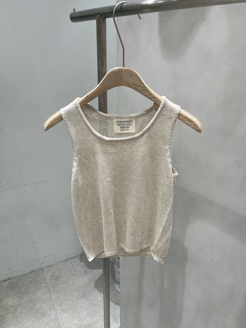 EVERCOMMERCE METICULOUSLY DESIGNED韓國東大門直郵女士新品26夏季吊帶背心EVERCOMMERCE METICULOUSLY DESIGNED吊帶/背心圖色2