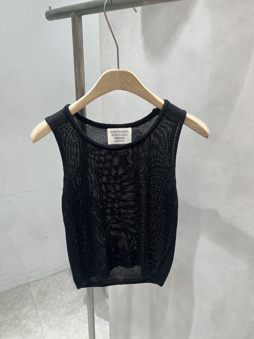 EVERCOMMERCE METICULOUSLY DESIGNED韓國東大門直郵女士新品26夏季吊帶背心EVERCOMMERCE METICULOUSLY DESIGNED吊帶/背心圖色4