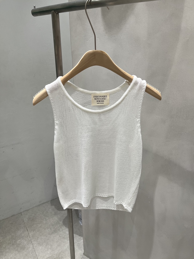 EVERCOMMERCE METICULOUSLY DESIGNED韓國東大門直郵女士新品26夏季吊帶背心EVERCOMMERCE METICULOUSLY DESIGNED吊帶/背心圖色8