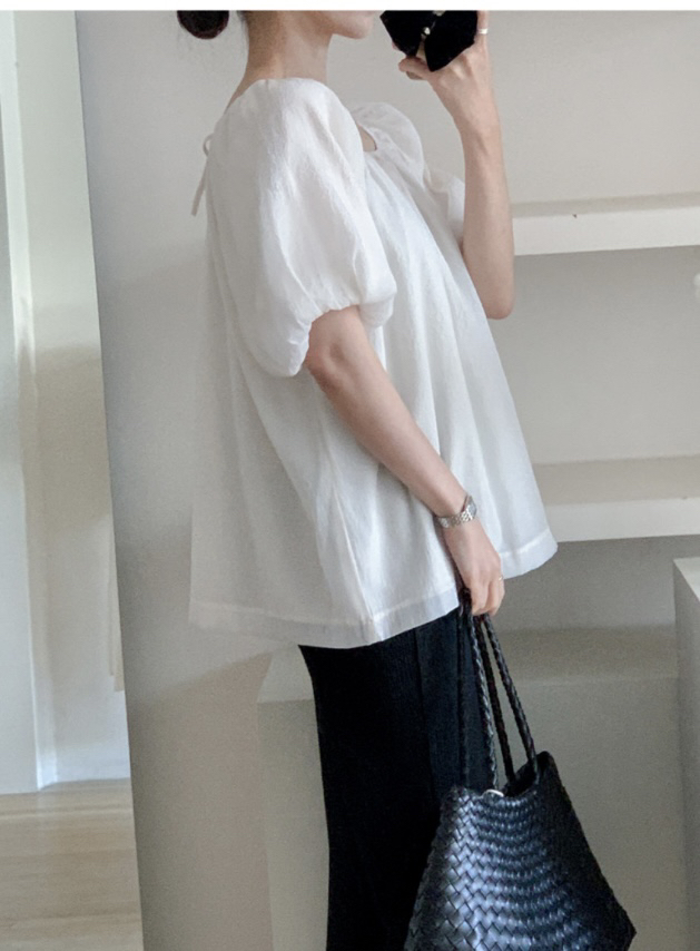 FRILL-T/DADA韓國直郵實拍女裝新款人氣時尚襯衫蕾絲衫FRILL-T/DADA襯衫/蕾絲衫
