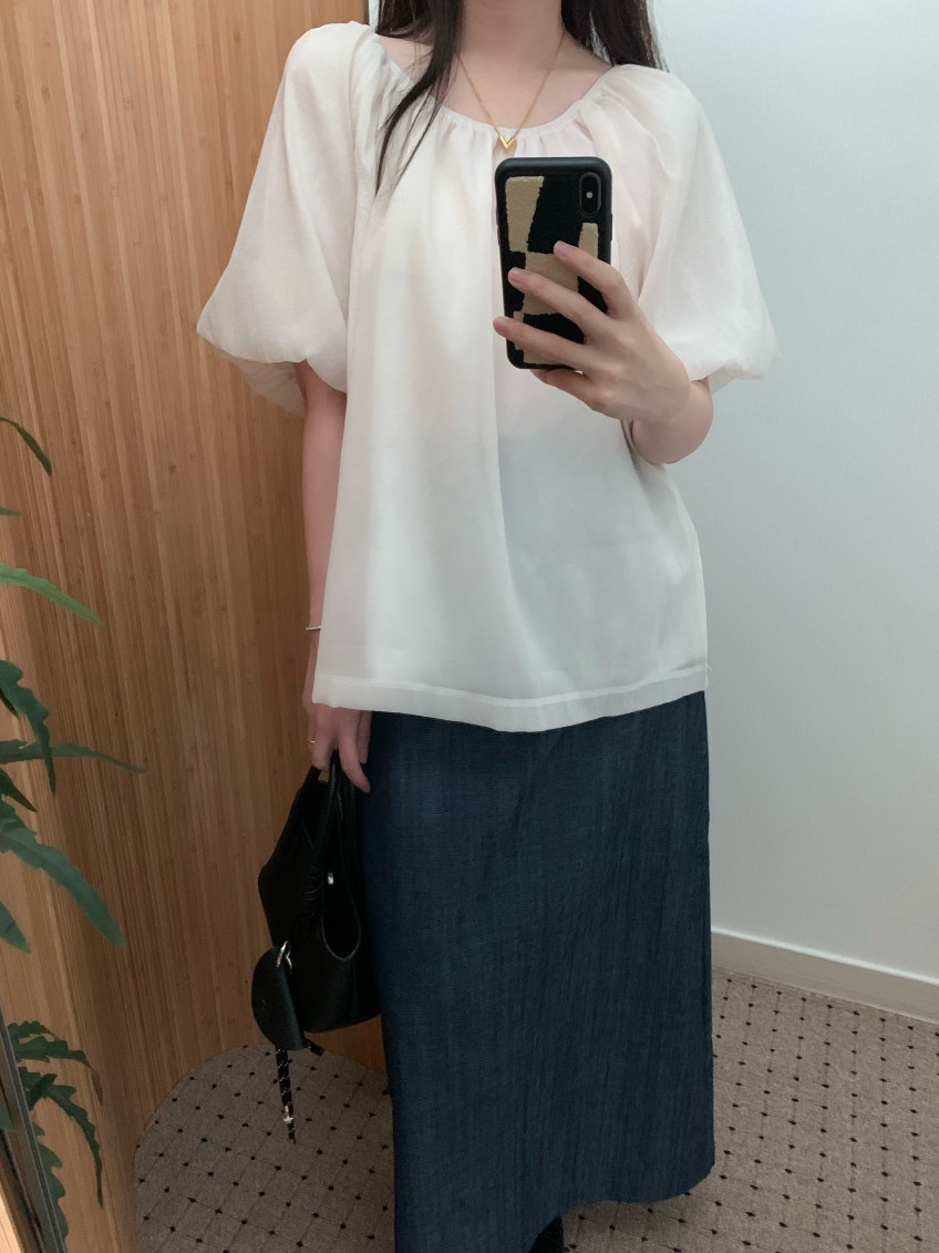 FRILL-T/DADA韓國直郵實拍女裝新款人氣時尚襯衫蕾絲衫FRILL-T/DADA襯衫/蕾絲衫圖色1