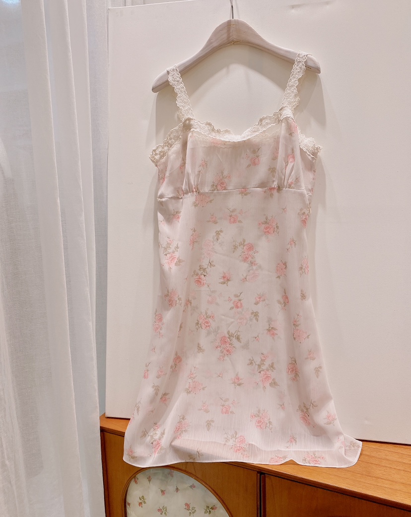 LETAILOR韓國東大門直郵女士新品26夏季熱賣休閑連衣裙復古LETAILOR連衣裙