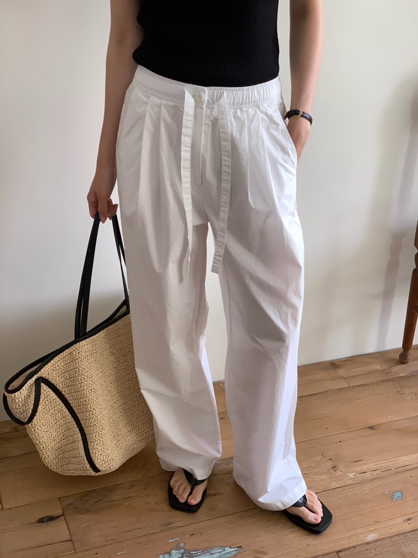 BLEECKER韓國直郵實拍女裝新品26夏季人氣休閑職業休閑褲BLEECKER休閑褲