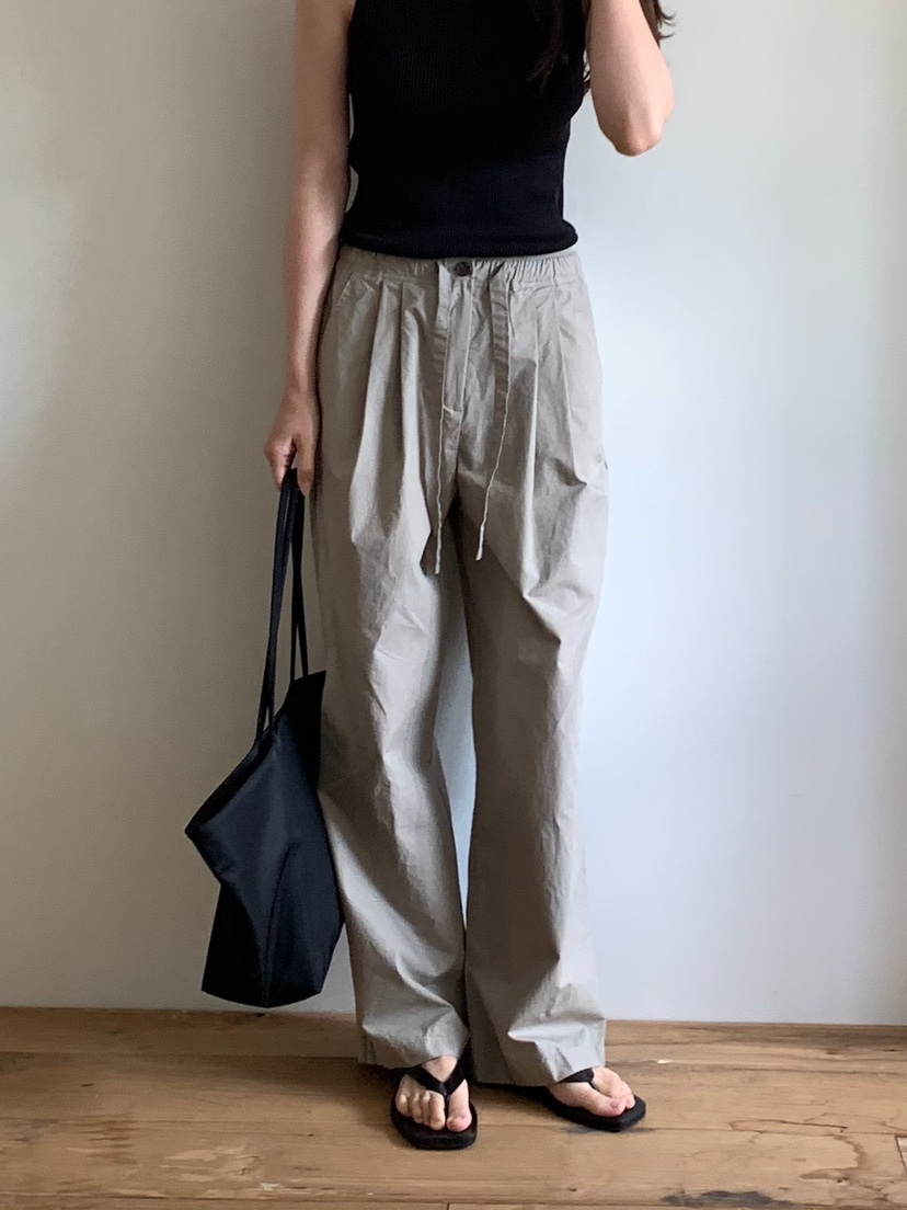 BLEECKER韓國直郵實拍女裝新品26夏季人氣休閑職業休閑褲BLEECKER休閑褲