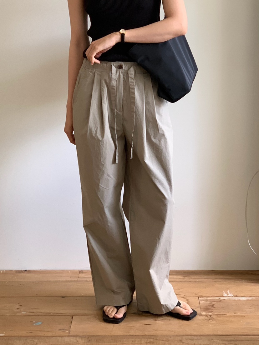 BLEECKER韓國直郵實拍女裝新品26夏季人氣休閑職業休閑褲BLEECKER休閑褲
