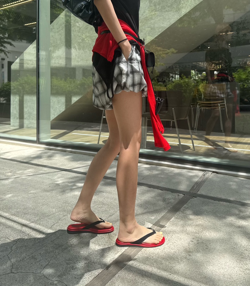 DENVER東大門實拍韓國女裝新品職業26夏季熱賣推薦休閑短褲DENVER短褲