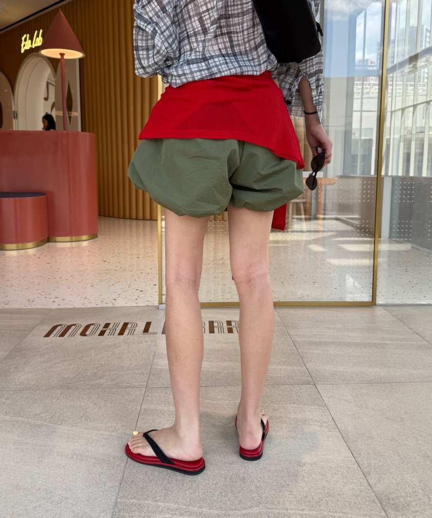 DENVER東大門實拍韓國女裝新品職業26夏季熱賣推薦休閑短褲DENVER短褲