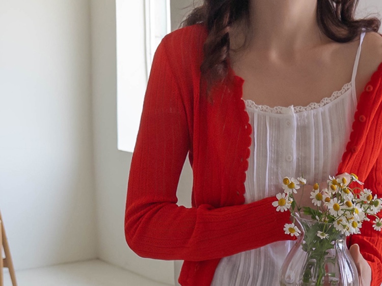 FRILL-T/DADA韓國直郵實拍女士新品職業26春夏吊帶背心FRILL-T/DADA吊帶/背心