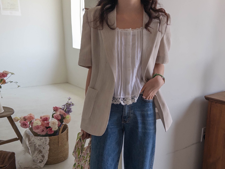 FRILL-T/DADA韓國直郵實拍女士新品職業26春夏吊帶背心FRILL-T/DADA吊帶/背心