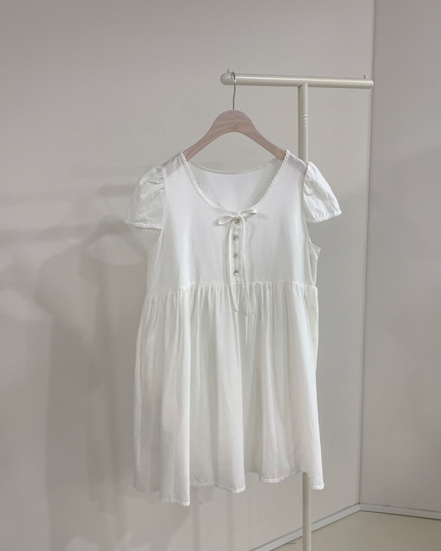 FRILL-T/DADA韓國直郵女士新款推薦職業人氣26夏季連衣裙FRILL-T/DADA連衣裙圖色1