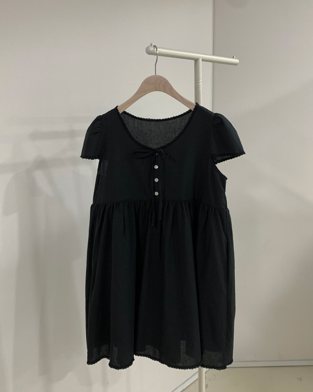 FRILL-T/DADA韓國直郵女士新款推薦職業人氣26夏季連衣裙FRILL-T/DADA連衣裙圖色2