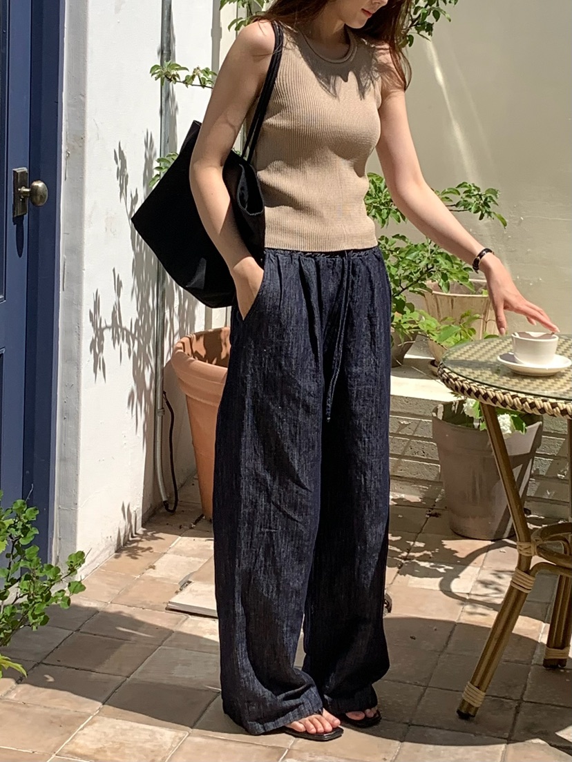 BLEECKER韓國代購女裝新款熱賣人氣時尚休閑職業吊帶背心BLEECKER吊帶/背心