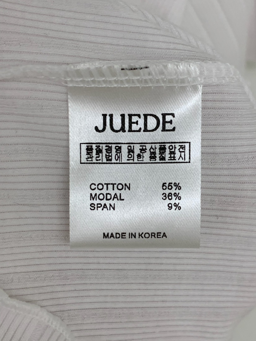 JUEDE韓國直郵實拍女士新款職業26夏季T恤JUEDET恤