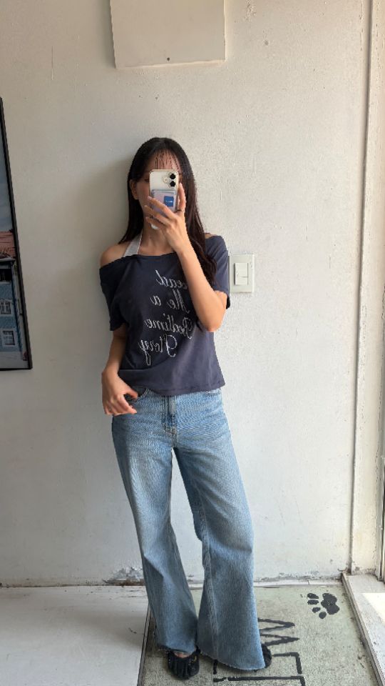HEY/TO SEWING韓國直郵女士新品26夏季休閑職業推薦T恤BY HEY/TO SEWINGT恤