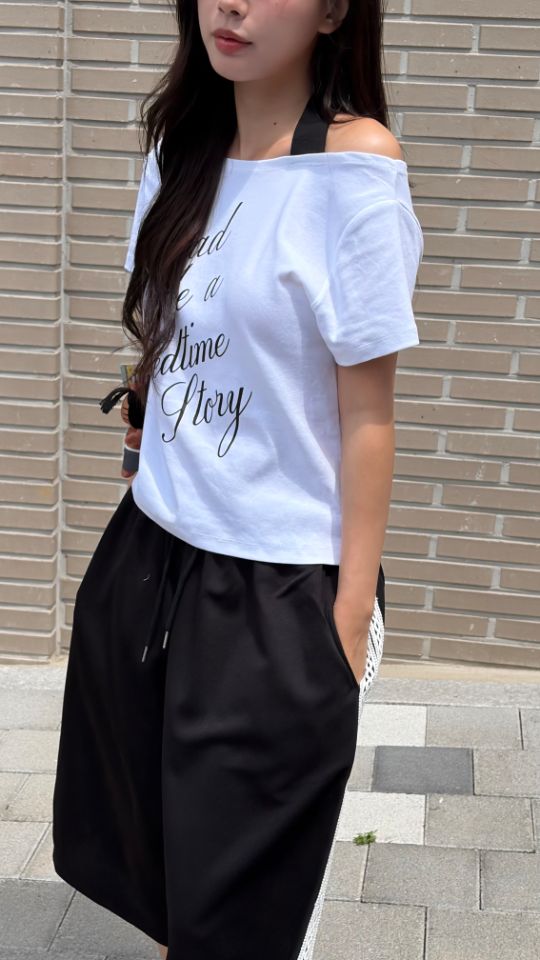 HEY/TO SEWING韓國直郵女士新品26夏季休閑職業推薦T恤BY HEY/TO SEWINGT恤