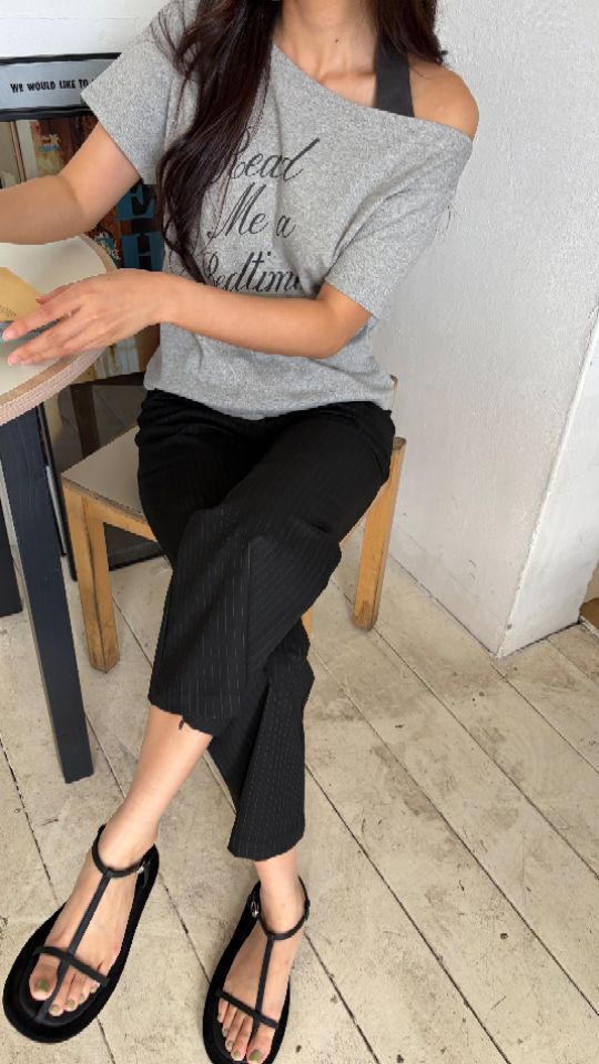 HEY/TO SEWING韓國直郵女士新品26夏季休閑職業推薦T恤BY HEY/TO SEWINGT恤