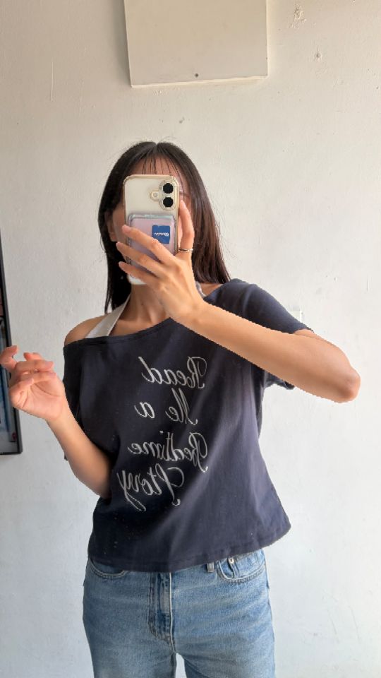 HEY/TO SEWING韓國直郵女士新品26夏季休閑職業推薦T恤BY HEY/TO SEWINGT恤圖色3