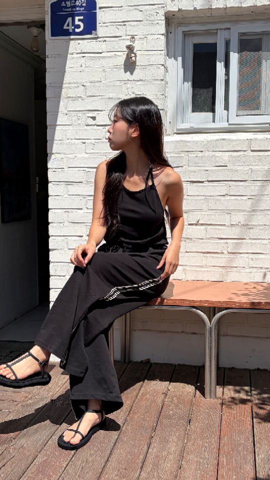 HEY/TO SEWING韓國東大門代購女裝新款時尚26夏季連體褲BY HEY/TO SEWING連體褲