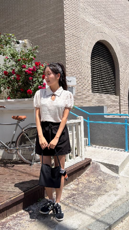 HEY/TO SEWING韓國東大門直郵女裝新品時尚職業26夏季T恤BY HEY/TO SEWINGT恤