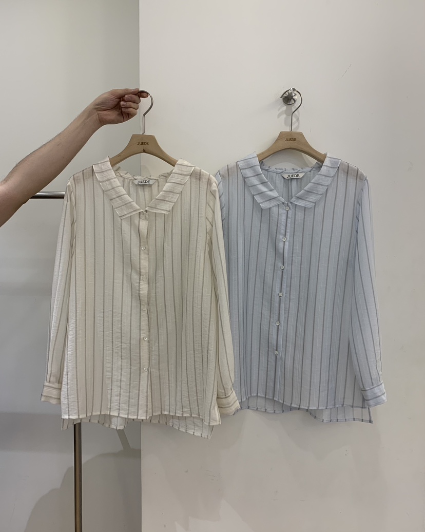 JUEDE韓國東大門代購女士新款推薦襯衫蕾絲衫JUEDE襯衫/蕾絲衫