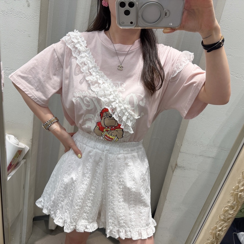 LOVABLE韓國直郵女裝新款職業熱賣休閑26春夏26夏季人氣T恤LOVABLET恤