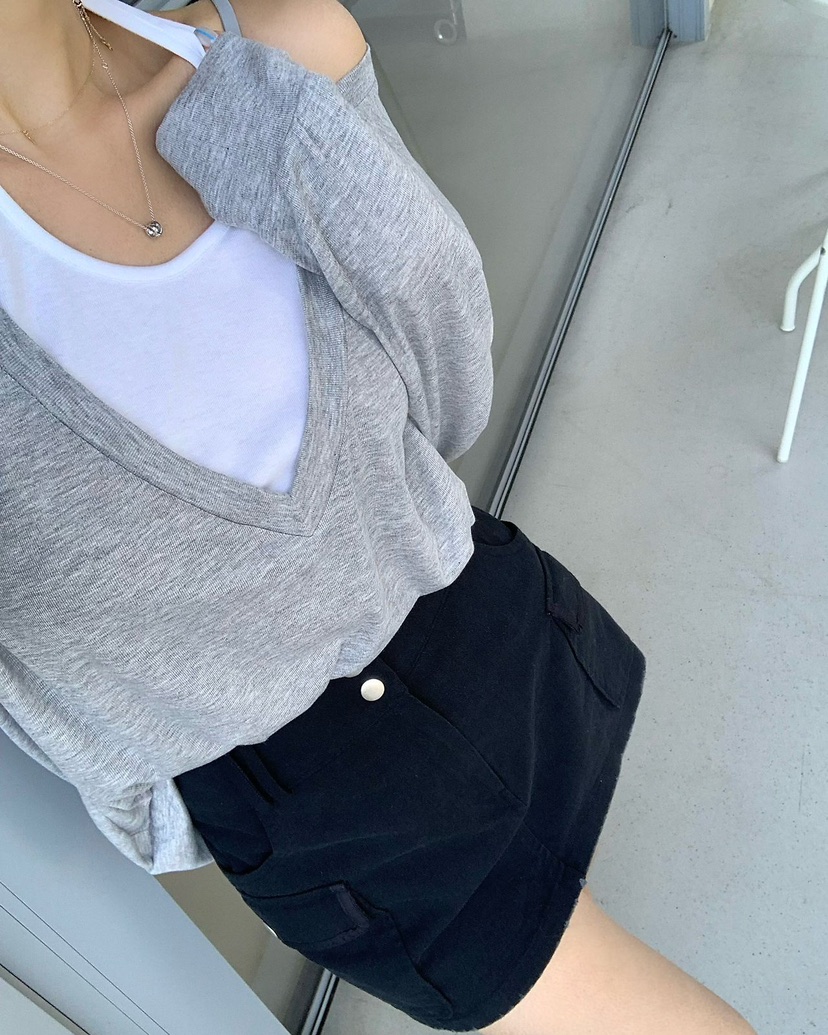 REVE CITE-L韓國直郵實拍女裝新款26夏季26春夏裙褲水洗復古REVE CITE-L裙褲