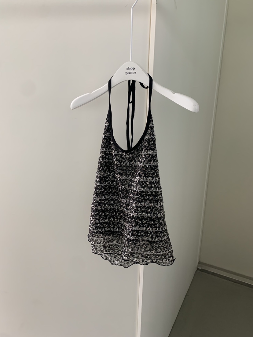 SHOP POSTER韓國東大門直郵女士新品時尚職業熱賣吊帶背心SHOP_POSTER吊帶/背心圖色3