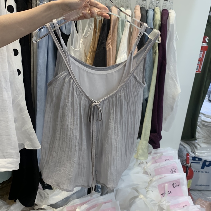 RIVEROOM韓國東大門代購女裝新款職業26夏季26春夏休閑套裝RIVEROOM套裝圖色3