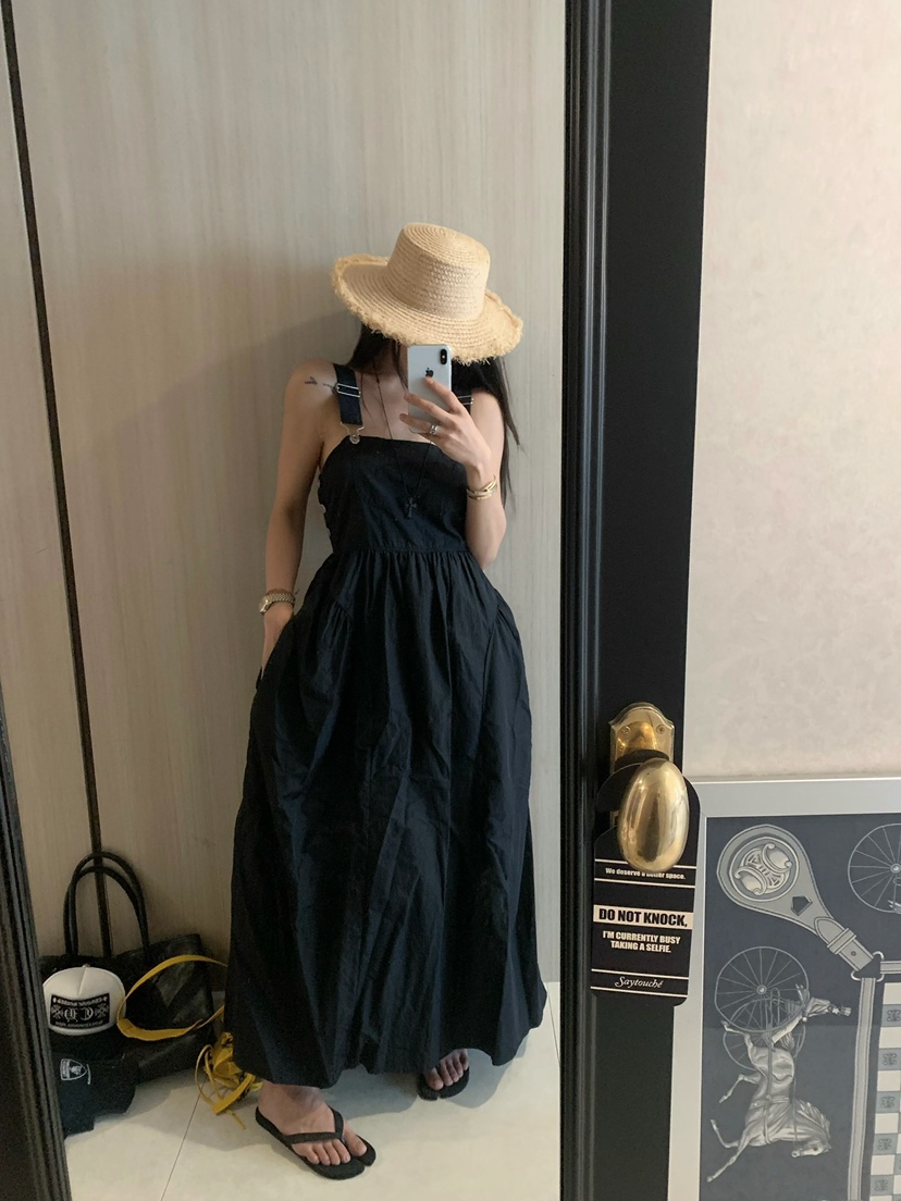 VIRKIN韓國直郵女士新品推薦時尚休閑人氣熱賣連衣裙吊帶裙VIRKIN連衣裙