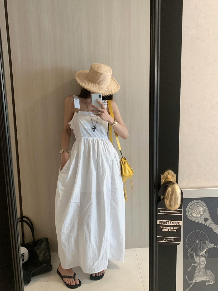 VIRKIN韓國直郵女士新品推薦時尚休閑人氣熱賣連衣裙吊帶裙VIRKIN連衣裙圖色3