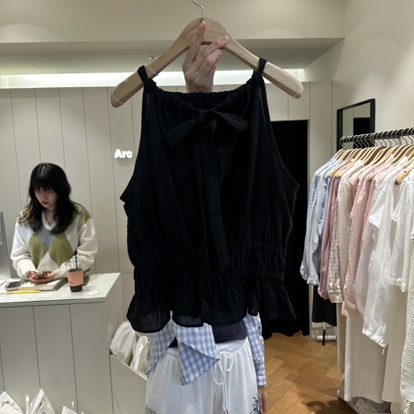 ARC韓國直郵實拍女士新款推薦時尚人氣26春夏休閑吊帶背心ARC EN CIEL吊帶/背心