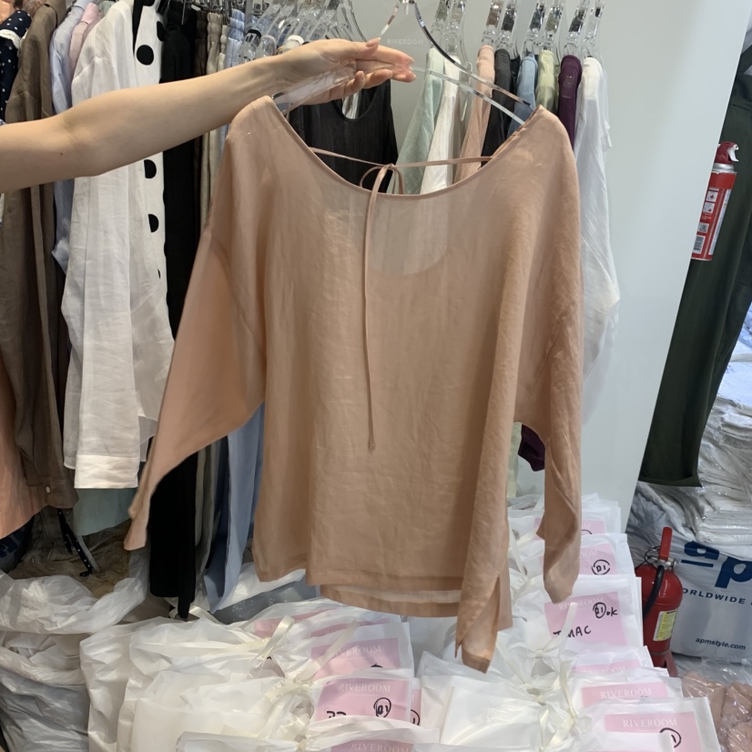 RIVEROOM韓國代購女裝新款26春夏熱賣推薦26夏季襯衫蕾絲衫RIVEROOM襯衫/蕾絲衫圖色3