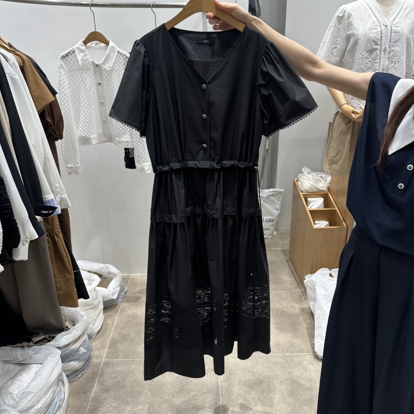 ENVY韓國直郵女士新款26春夏人氣職業時尚推薦熱賣連衣裙ENVY連衣裙圖色1