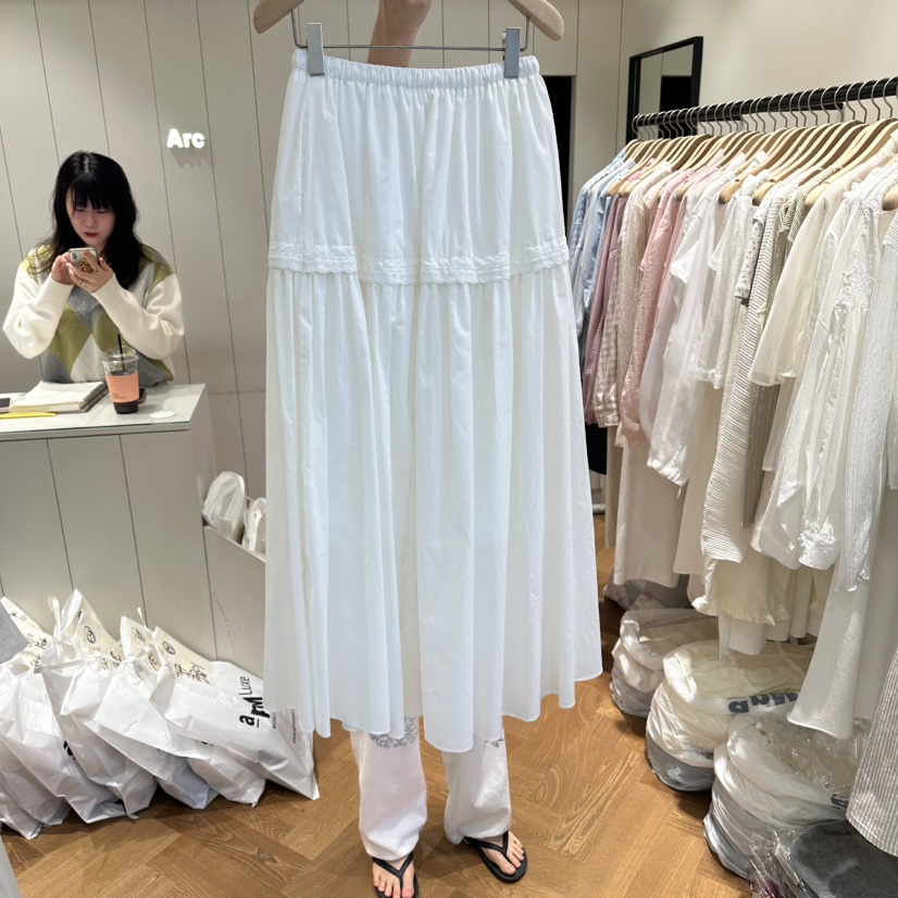 ARC韓國直郵女裝新品推薦人氣休閑熱賣職業26夏季26春夏長裙ARC EN CIEL長裙