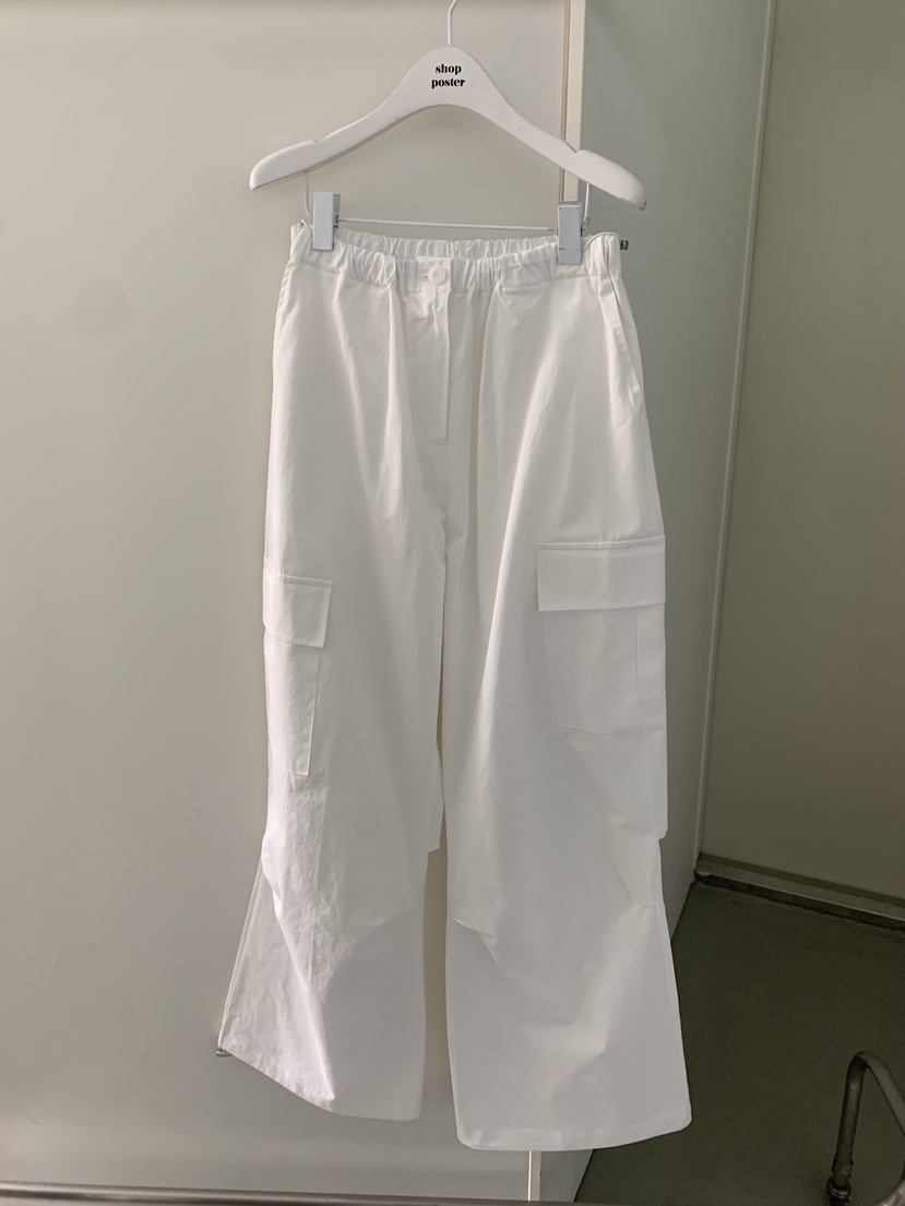 SHOP POSTER東大門實拍韓國女士新品職業熱賣26春夏休閑褲SHOP_POSTER休閑褲圖色1