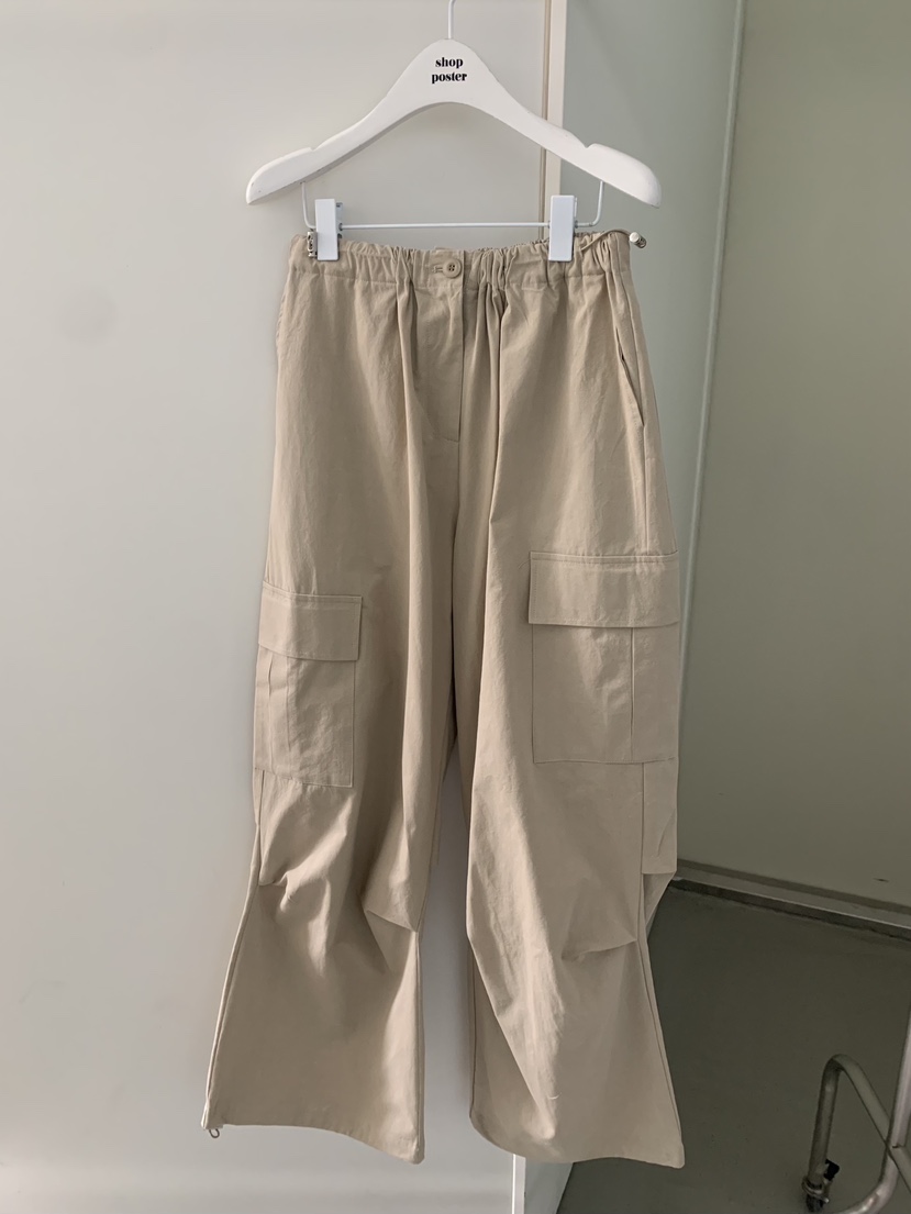 SHOP POSTER東大門實拍韓國女士新品職業熱賣26春夏休閑褲SHOP_POSTER休閑褲圖色2