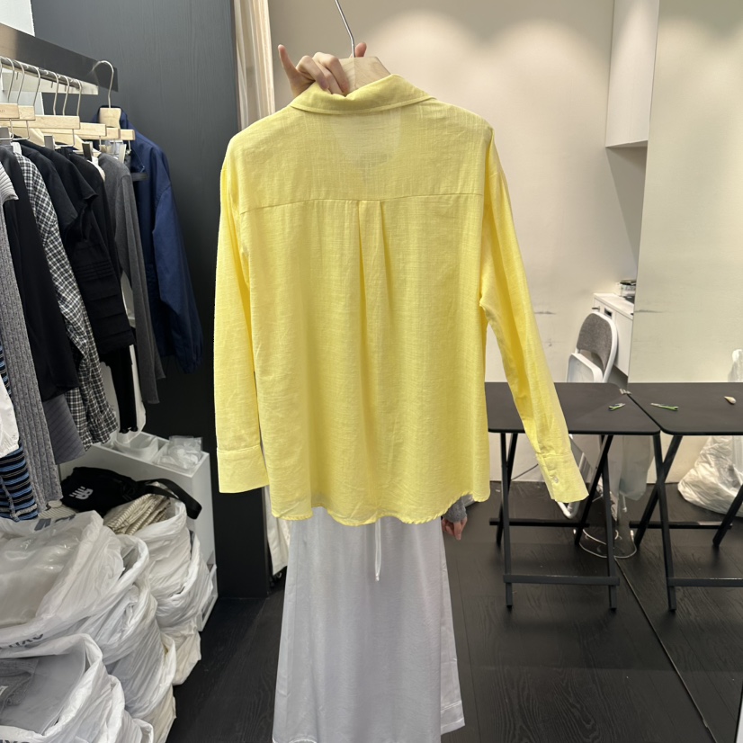 SALT BREAD韓國代購女士新款職業人氣休閑26春夏襯衫蕾絲衫SALT BREAD襯衫/蕾絲衫