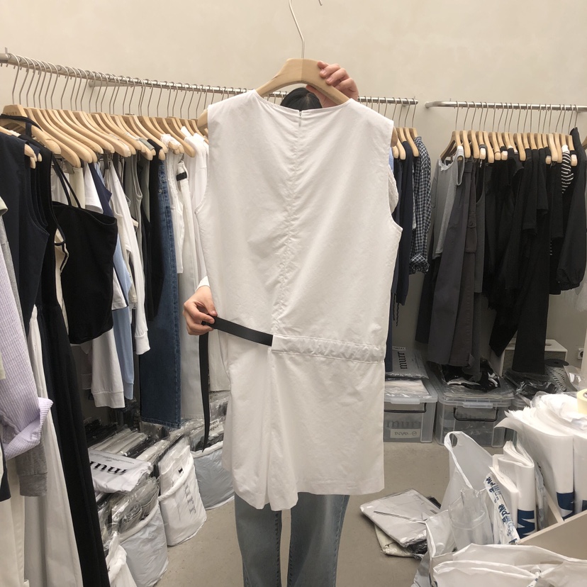 MURR韓國東大門直郵女裝新品26夏季職業人氣時尚連體褲系帶MURR連體褲