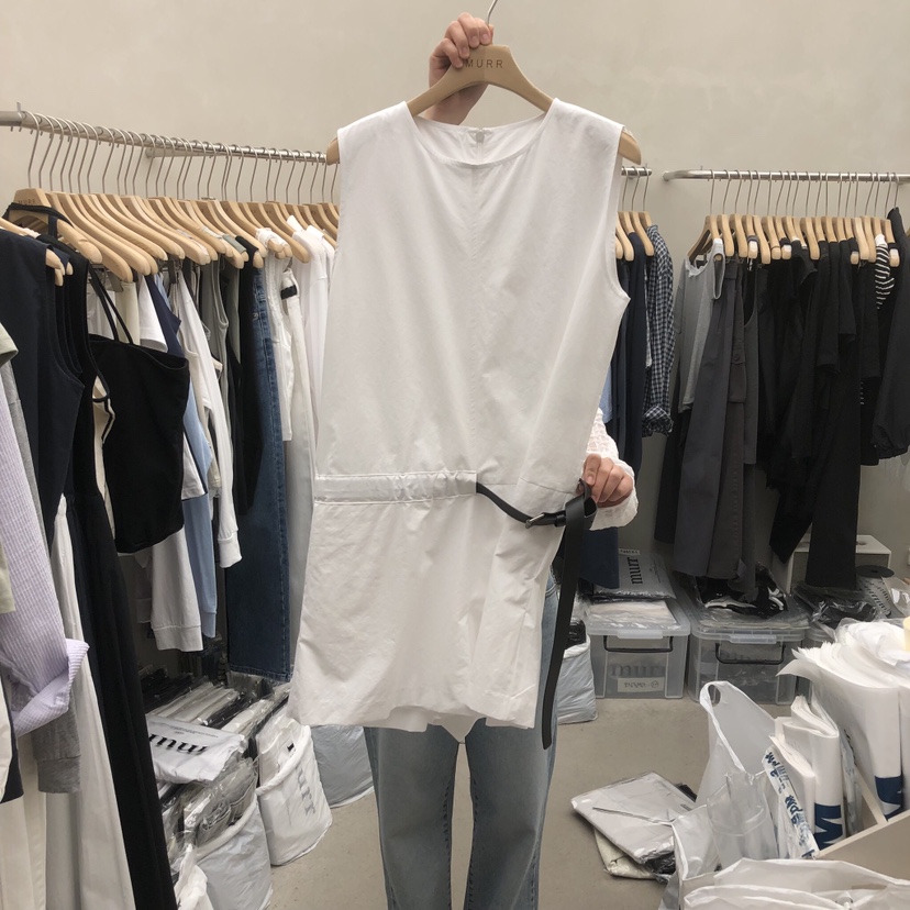 MURR韓國東大門直郵女裝新品26夏季職業人氣時尚連體褲系帶MURR連體褲圖色4